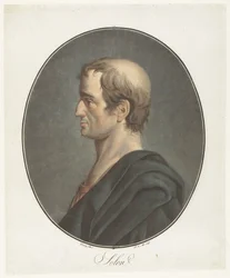 Portrait of Solon (series title: Collection des Grands Hommes)
