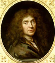 Portrait of Moliere (1622-1673)