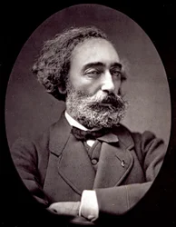 Half-length portrait of the painter Emile Levy