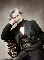 Portrait of Hector Berlioz (1803-69) by Pierre Pepetit (1832-1909)