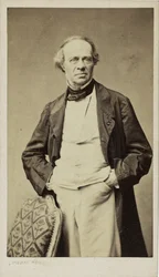 Portrait of the composer Jacques Fromental Halévy, ca 1860