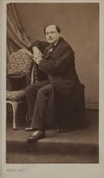 Portrait of the Poet Théodore de Banville 1823-1891