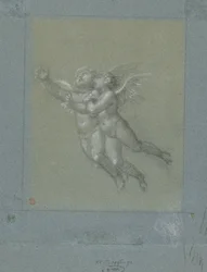 Two Flying Putti