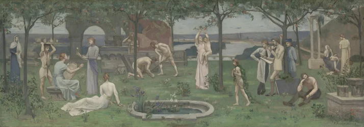 Inter Artes et Naturam (Between Art and Nature), ca. 1890-95