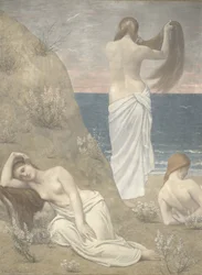 Young Girls by the Sea