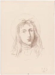 Head of a Young Girl