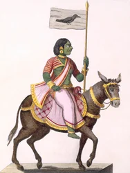 Moudevi, Goddess of Discord and Misery