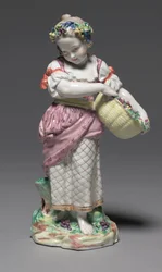 Spring, Manufactured by Bristol Porcelain Factory, c.1775
