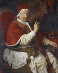 Portrait of Pope Benedict XIV (1675-1758)