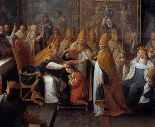 The Coronation of Louis XV (Detail)