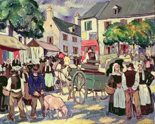 Market Day in Brittany