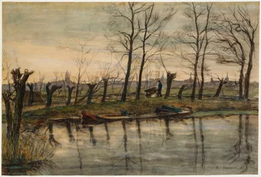 Farmer Returning to the Fields, c.1900