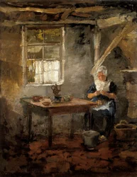 Woman in a Dutch Interior