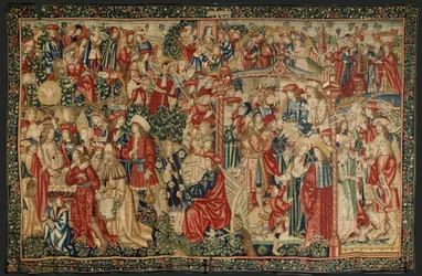 The parable of the laborers in the vineyard