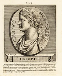 Flavius Julius Crispus, Son of Roman Emperor Constantine the Great
