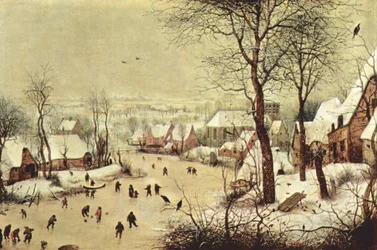 Winter Landscape with Bird Trap