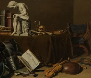 Vanitas Still Life with the Spinario