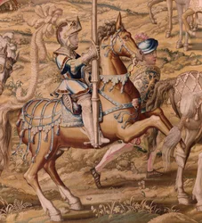 Review of the Troops at Barcelona