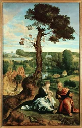 Rest on the Flight to Egypt