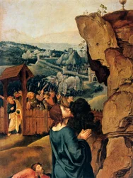 The Agony in the Garden (detail)