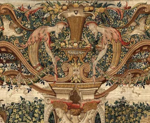 Vertumnus and Pomona: Vertumnus transformed into a pruner