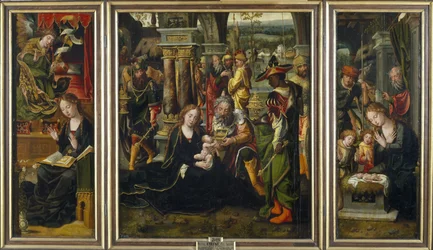 The Annunciation. The Adoration of the Magi. The Adoration of the Shepherds, Second Quarter of the 1