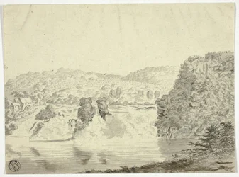 Rhone Waterfall near Schafhausen