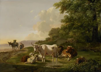 Landscape with Cattle