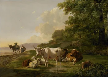 Landscape with Cattle