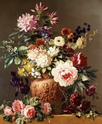 Still Life of Summer Flowers