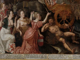 Detail of Allegory of the 1577 Peace in the Low Countries (detail)