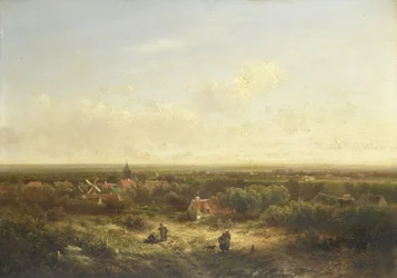 Distant View with a Village