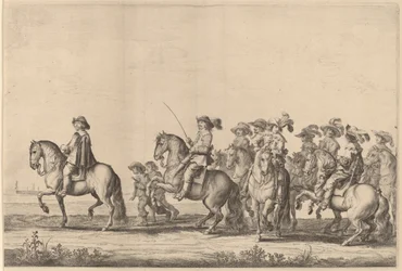 Entry of Marie de Medici into Amsterdam (plate 2 of 6)
