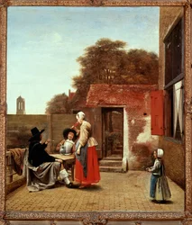 A Dutch Courtyard