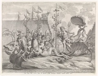 Spectacle with the Chariot of Neptune (series title: Joyous Entry of the Cardinal-Infant in Ghent, 1635)