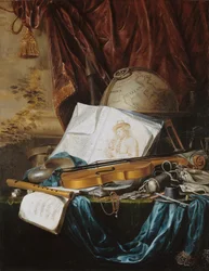 Still Life with Musical Instruments