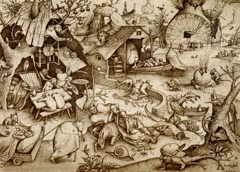Allegory Representation on Idleness and Slowness