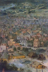 City (detail from The Tower of Babel)