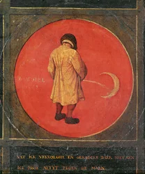 From the Twelve Proverbs on Wooden Plates