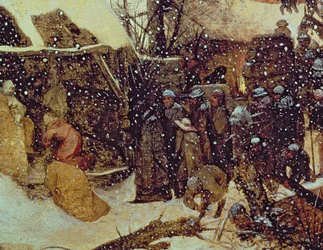 The Adoration of the Magi in the Snow
