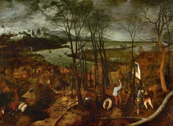 The Dark Day, from the Series of Six Paintings The Seasons