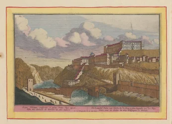 View of the Alcázar in Toledo