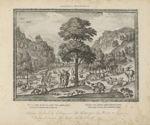 God Shows Adam the Paradise