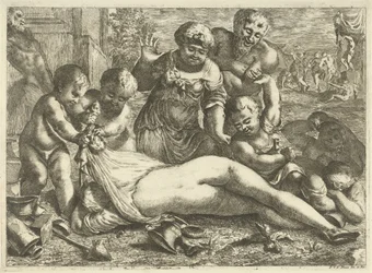 A Drunken Bacchante