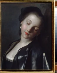 Sleeping Young Woman
