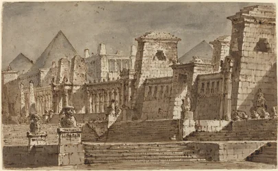 An Egyptian Stage Design