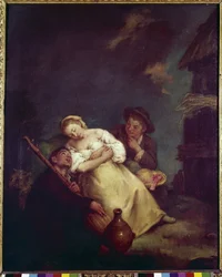 Sleeping Agriculture (The Sleeping Peasant Woman)