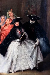 The Charlatan (detail), circa 1757