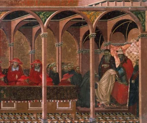 Honorius III Approving Carmelite Rule (Detail)