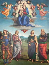 Virgin with Child in Glory with Saints